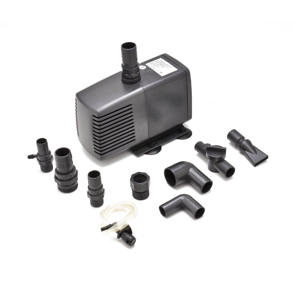 Aquatop Maxflow Submersible Aquarium Pump 740 Gph Adjustable Flow, For Fish Tanks, Sumps And Statuary, Swp-2600
